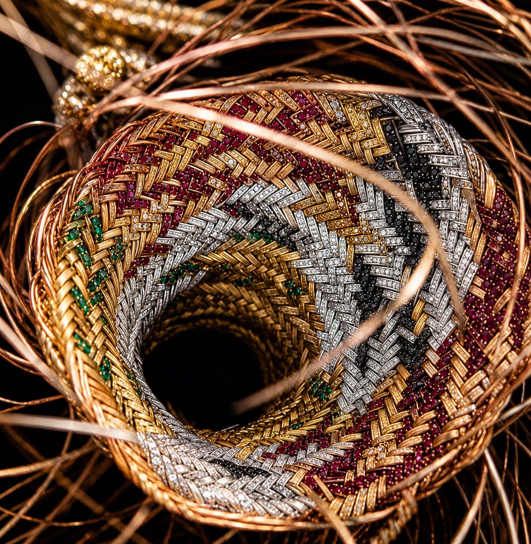 Safifa woven craft luxury art sculpture